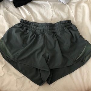 Lululemon Olive Green Shorts